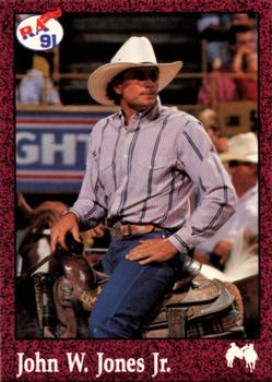 1991 Rodeo America Set B #49 John W. Jones Front